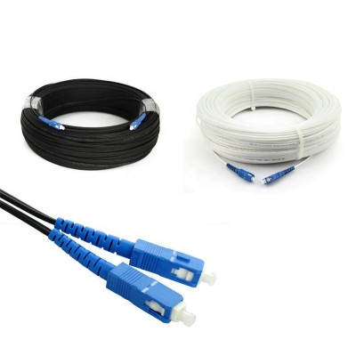 Ftth Optical Fiber Patch Cord 2m 5m 10m 25m 50m 80m 100m 200m 300m Ftth Drop Cable Patch Cord Ftth Jumper