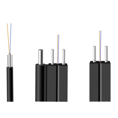 G657 2 Core Fire Retardant Cable Ftth Fiber Optic Drop Wire